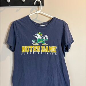 Notre Dame Fighting Irish Navy Graphic Tee